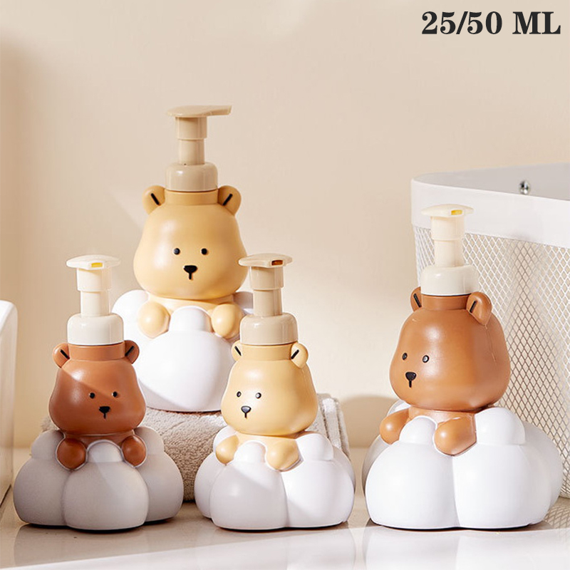 Soap Making Machine At Home - Kartun Cloud beruang berbusa Dispenser sabun
