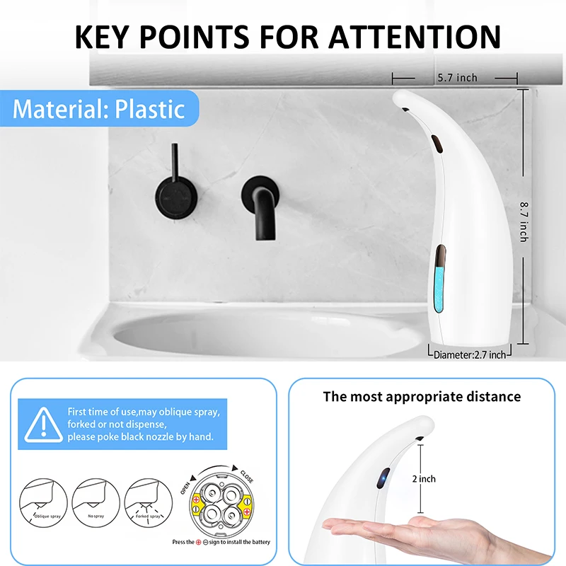 Dispenser sabun bersensor infr - Soap Making Machine At Home ulasan dan harga