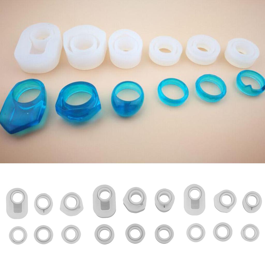 Cetakan Cincin Silikon Buatan  - Soap Making Name ulasan dan harga
