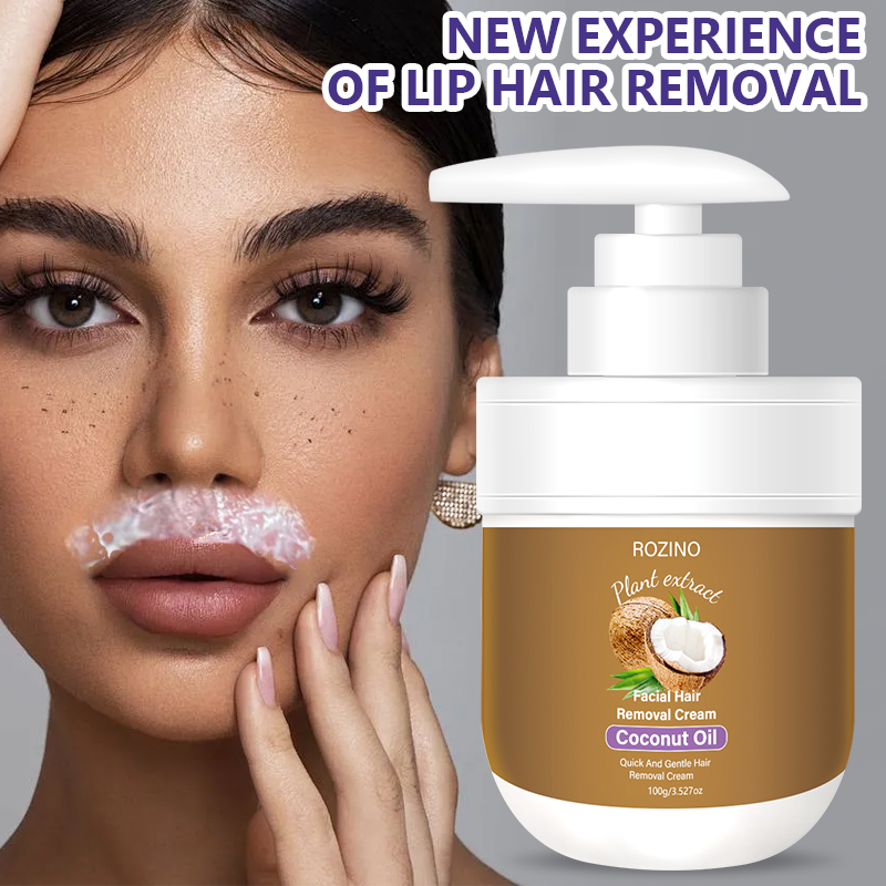 Krim Penghilang Bulu Bibir Roz - Coconut Oil Refined ulasan dan harga