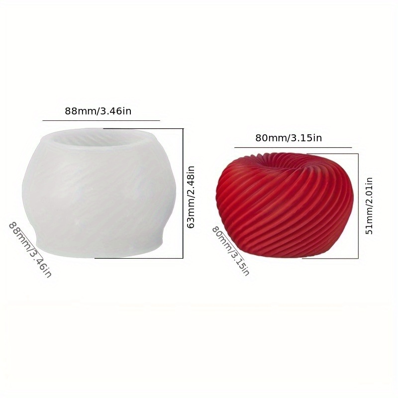 Cetakan silikon berbentuk apel - Soap Making Handmade ulasan dan harga