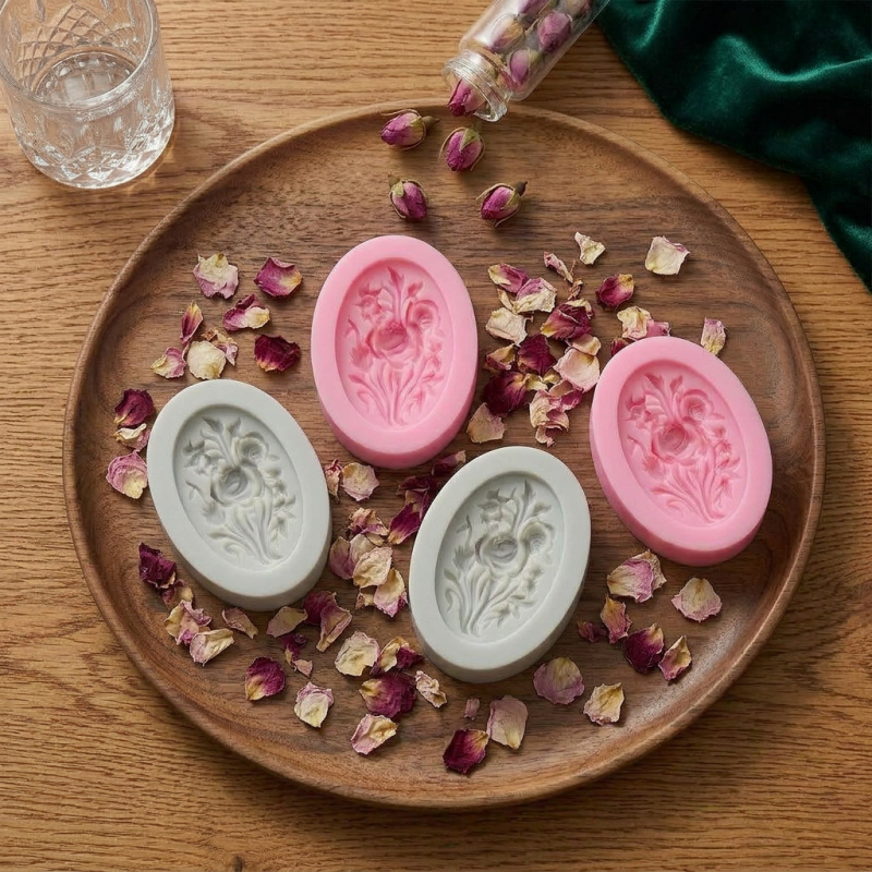 4 cetakan silikon berbentuk bu - Soap Making Handmade ulasan dan harga