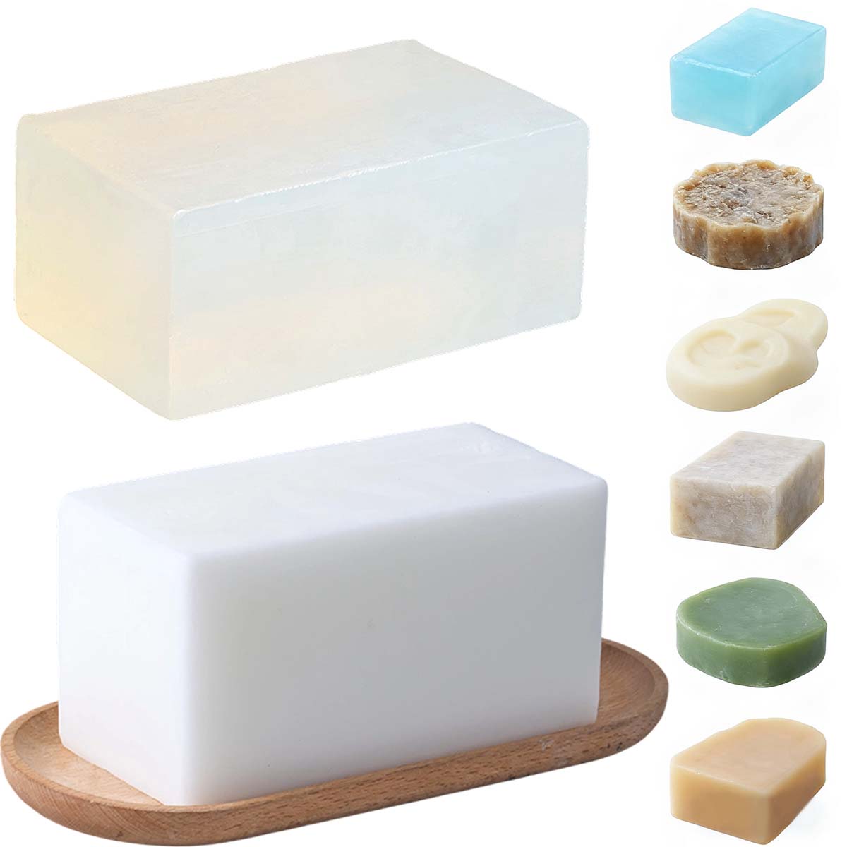 1000G Kotak Basis Sabun Gliser - Soap Making Base ulasan dan harga