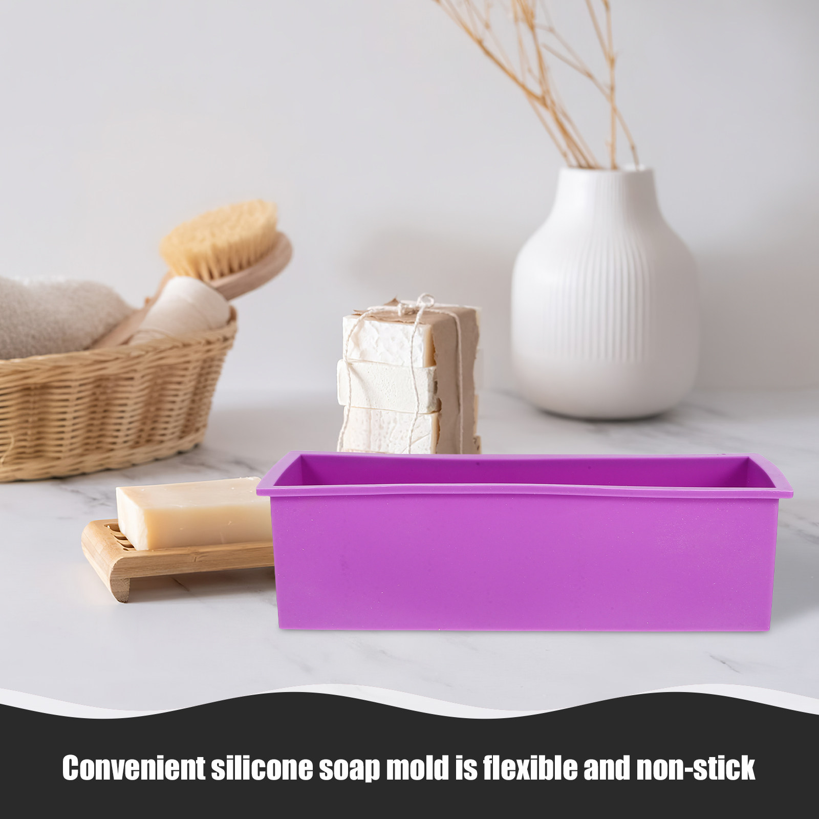 1Set Cetakan Sabun Silikon Ber - Quality Soap Making Kit ulasan dan harga