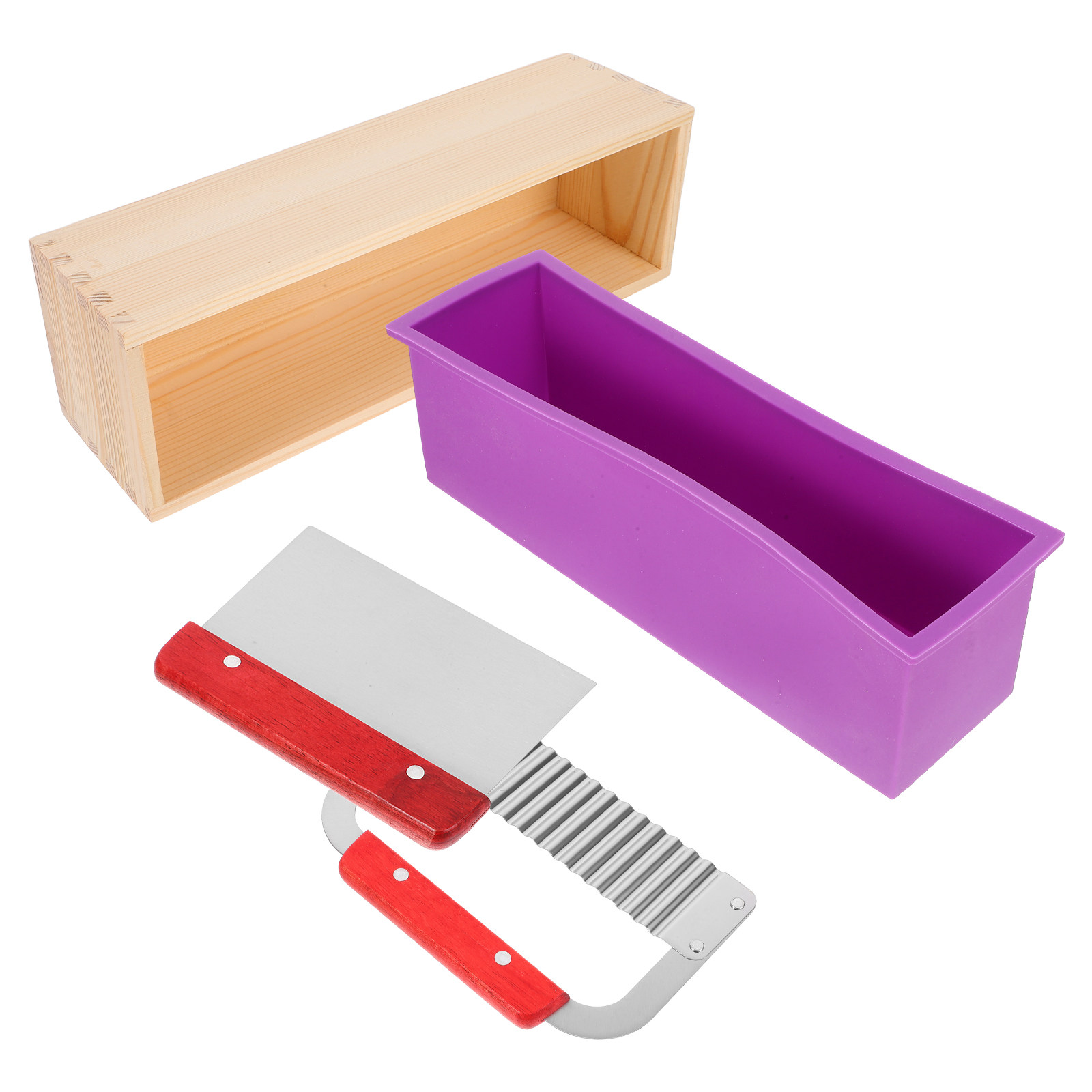 1Set Cetakan Sabun Silikon Ber - Quality Soap Making Kit ulasan dan harga